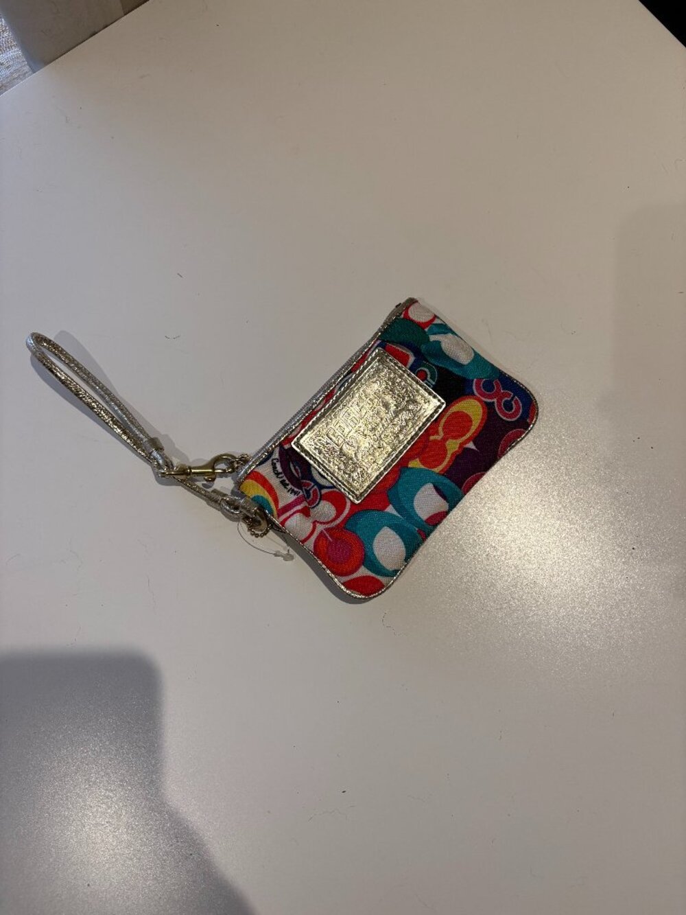 Coach Poppy Multicolour Y2K Wristlet